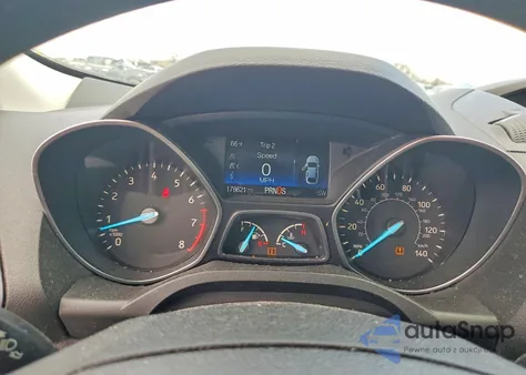 2017 Ford Escape S z USA, uszkodzony, nr VIN 1FMCU0F75HUA57395